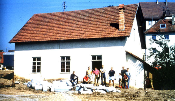 tsv-leinzell vereinschronik-1951-1975 fussball alte-sporthalle