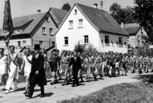 tsv-leinzell vereinschronik-1926-1950 umzug jubiläum